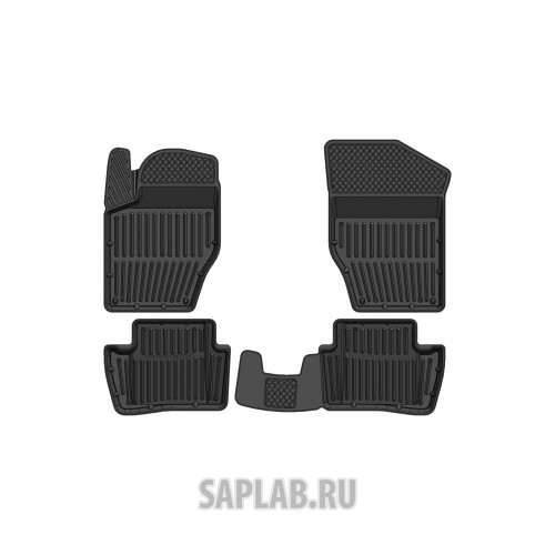 Купить SRTK PRPG30807G02052 Коврики резиновые в салон 3D PREMIUM для Peugeot 308 HB/UN (2007-2015)