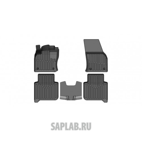 Купить SRTK PRSKKOD16G02X81 Коврики резиновые в салон 3D PREMIUM для Skoda Kodiaq (2016-)