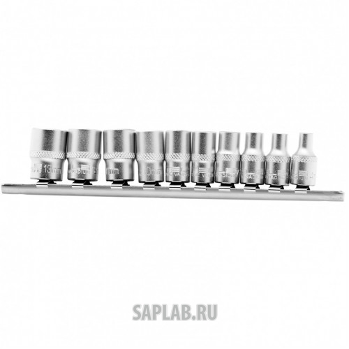 Купить STELS 13606 Набор торцевых головок, 1/4, двенадцатигранные, CrV, 10 шт, 4-13 мм Stels