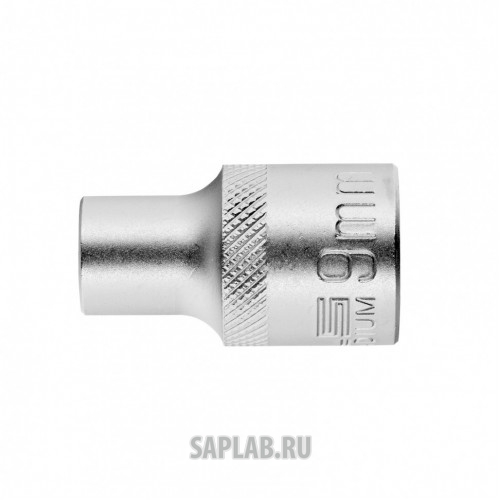 Купить STELS 13649 Головка торцевая 9 мм, двенадцатигранная, CrV, под квадрат 1/2, хромированная Stels