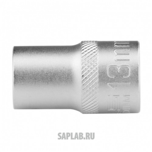 Купить STELS 13657 Головка торцевая 13 мм, двенадцатигранная, CrV, под квадрат 1/2, хромированная Stels