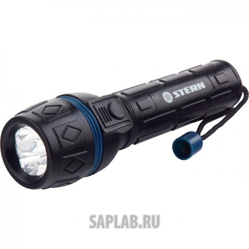 Купить STERN 90511 Фонарь светодиодный, ударопрочный корпус, влагозащищённый, 3 ярких светодиода, 2хАА// Stern