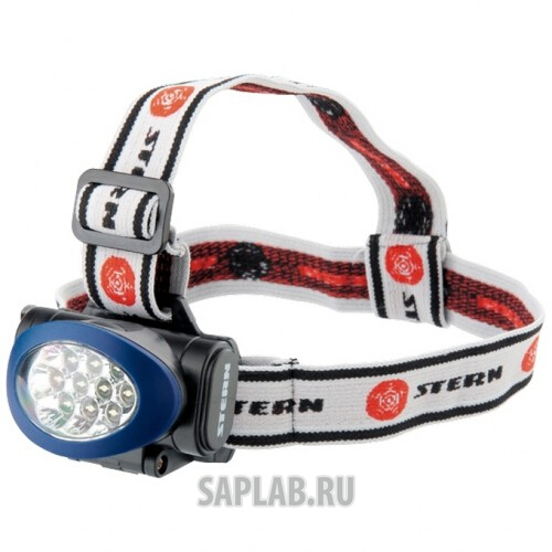 Купить STERN 90562 Фонарь налобный, светодиодный. 3 режима, 10Led, 3хААА// Stern