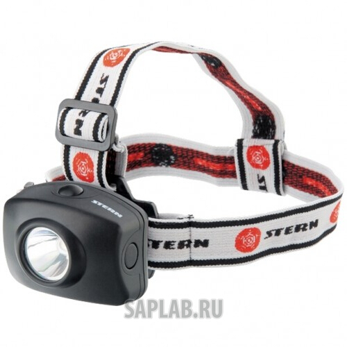 Купить STERN 90564 Фонарь налобный, светодиодный. 1 super Led, 3хААА// Stern