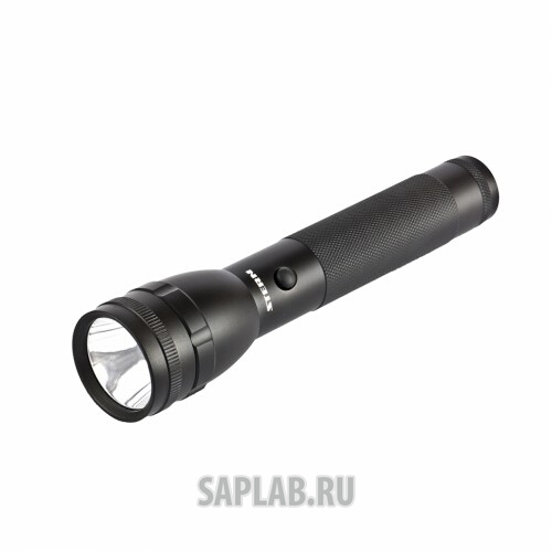 Купить STERN 90580 Фонарь проф,чёрн.анод.алюм, ант.скол.гравир,CREEТ6 LED,600Лм,300м,3ч,100-50-5%-строб-СоС,6АА// Stern