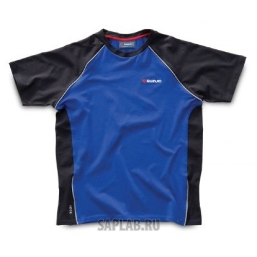Купить SUZUKI 990F0BLTS10XS Футболка унисекс Suzuki Round Neck T-Shirt, Blue black