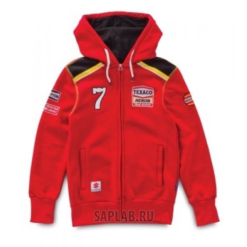 Купить SUZUKI 990F0FBSH100S Мужская толстовка Suzuki Barry Sheene 7 Men’s Hoodie, red and white