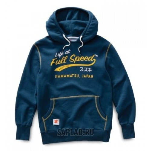 Купить SUZUKI 990F0FHM0100S Мужская толстовка Suzuki Men’s Life at Full Speed Hoodie, Navy