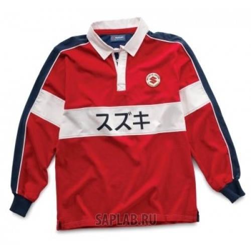 Купить SUZUKI 990F0FRS0100S Мужская рубашка Suzuki Men’s Motor Co Rugby Shirt, Red