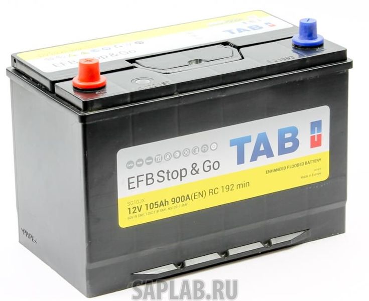 Купить TAB EFB105R900A Аккумулятор TAB EFB 105R 900A 303x173x225