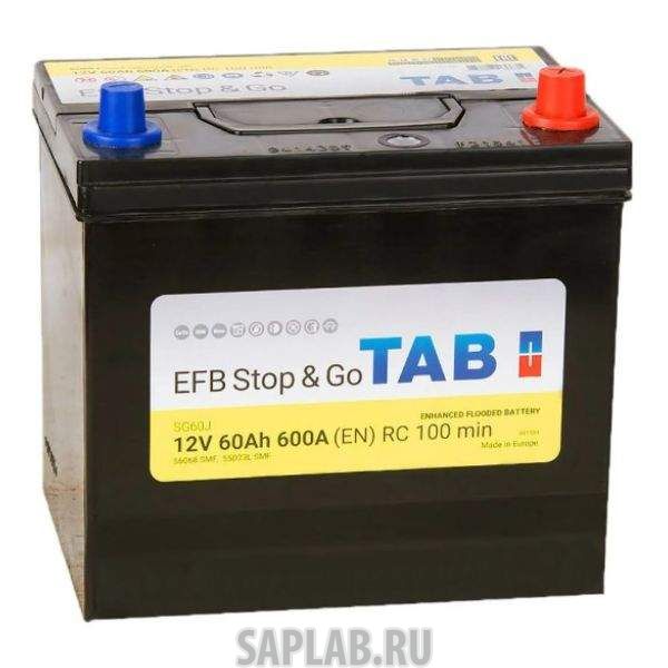 Купить TAB EFB60R600A Аккумулятор TAB EFB 60R 600A 230x168x220