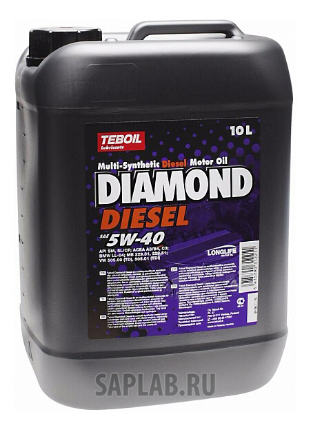 Купить TEBOIL 19036 TEBOIL Diamond Diesel 5W-40 10л