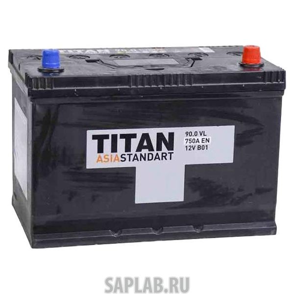 Купить TITAN 4607008887358 Аккумулятор TITAN ASIA STANDART 90L 750A 304x171x221