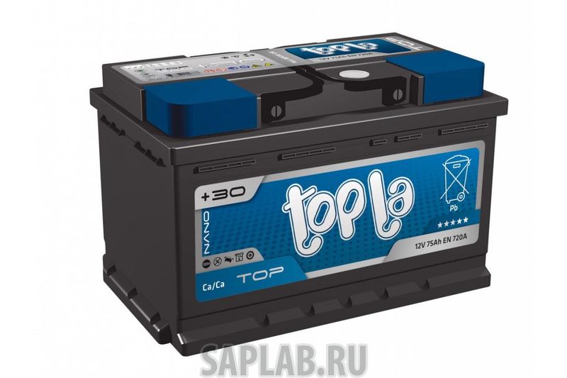 Купить TOPLA TOP75R720A Аккумулятор Topla Top 75R 720A 279x175x175