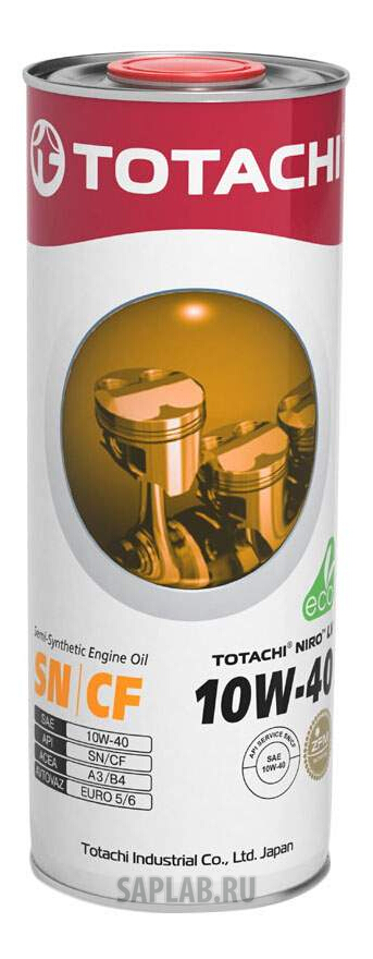 Купить TOTACHI 4562374694989 Моторное масло Totachi Niro LV Semi-Synthetic SN/CF 10W-40 1л