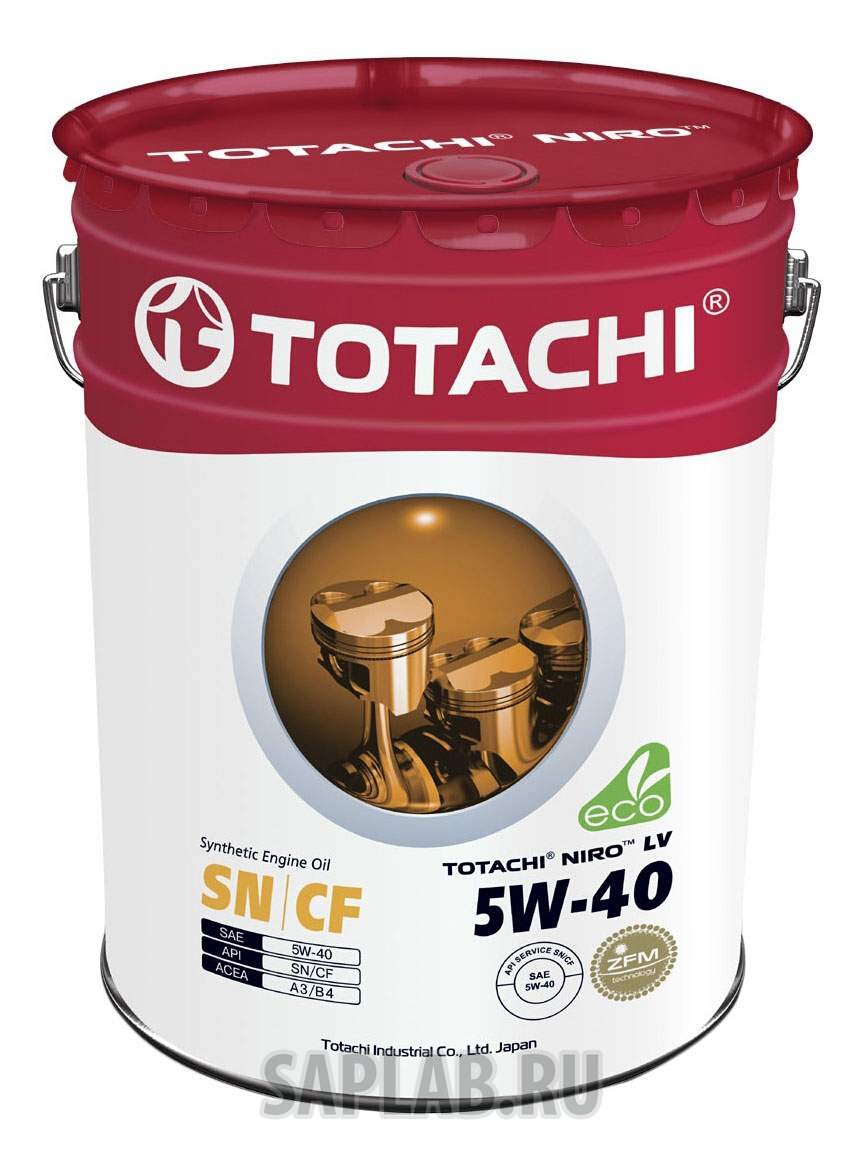 Купить TOTACHI 4589904523557 Моторное масло Totachi Niro LV Synthetic SN/CF 5W-40 19л