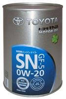 Купить TOYOTA 0888010506 Моторное масло Toyota SN 0W-20 1л