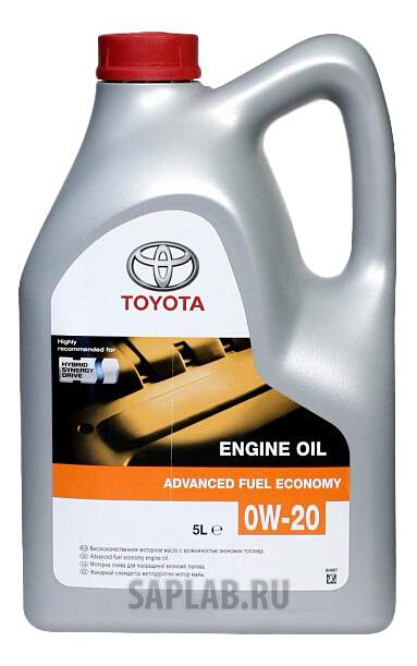Купить TOYOTA 0888083265GO Моторное масло Toyota Advanced Fuel Economy 0W-20 5л