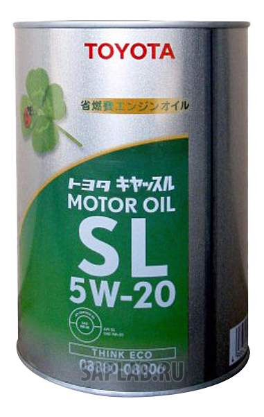 Купить TOYOTA 888008006 Motor Oil SL 5W-20 1л