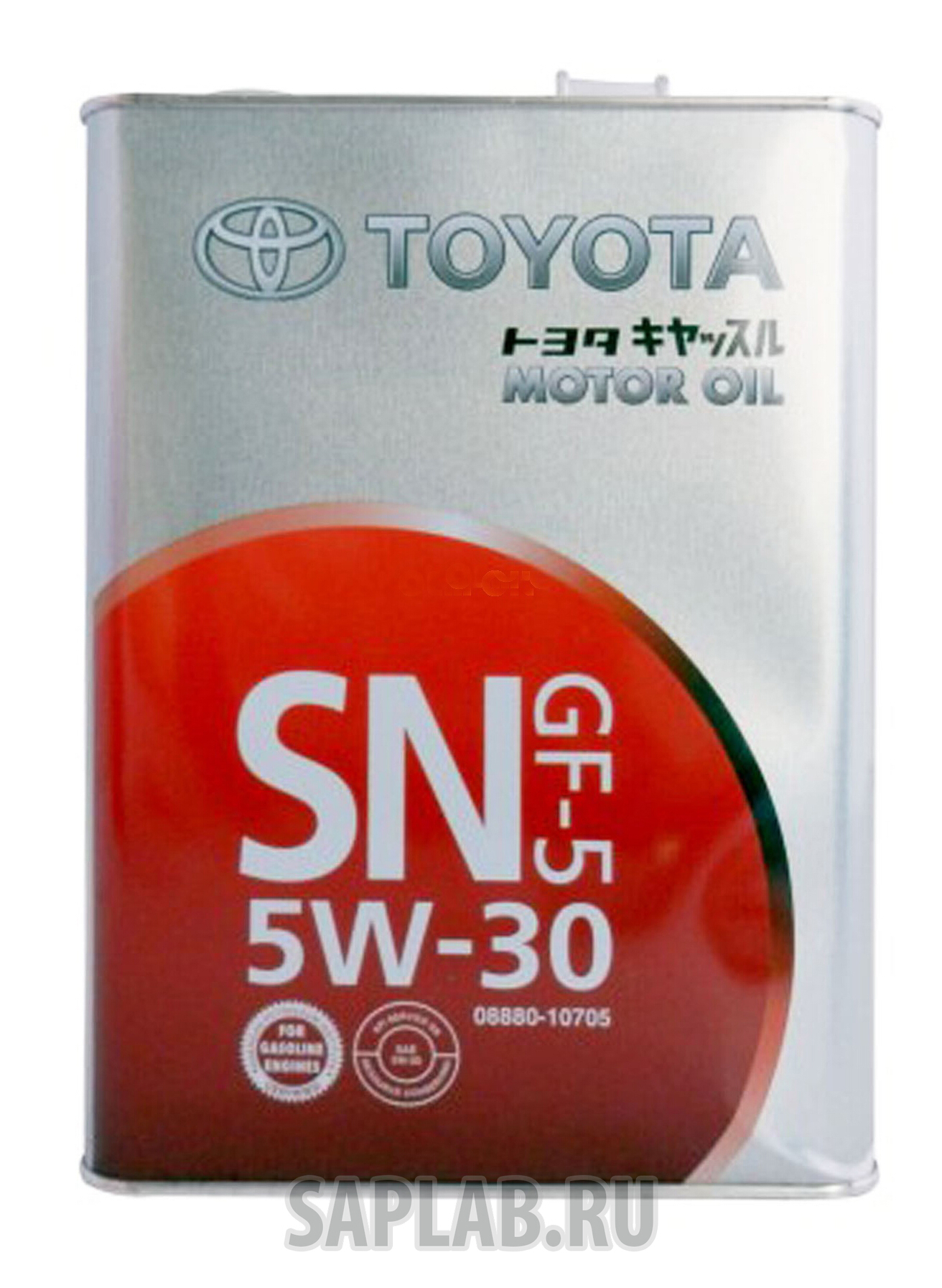 Купить TOYOTA 888010705 Моторное масло Toyota GF-5 SN 5W-30 4л
