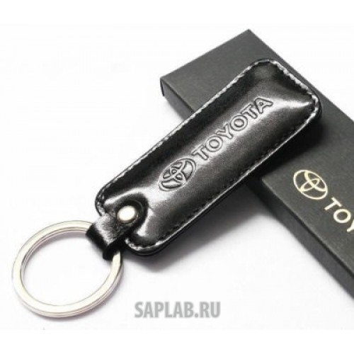 Купить TOYOTA OT1100321T Брелок прямоугольный Toyota Key Pendant, Black, артикул OT1100321T