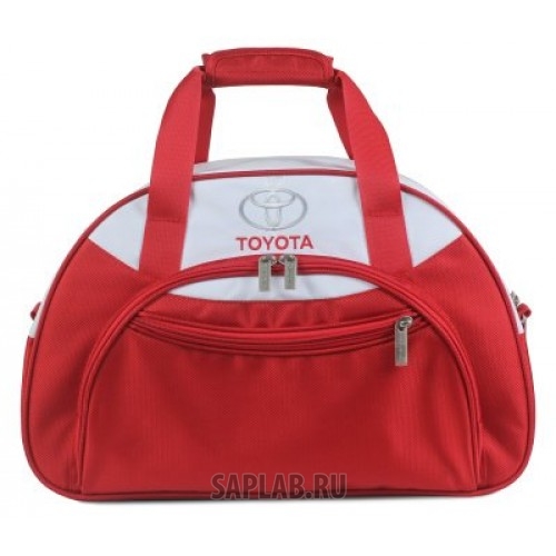 Купить TOYOTA OTS13761SVK Спортивная сумка унисекс Toyota Unisex Sports Bag, Red/White, артикул OTS13761SVK