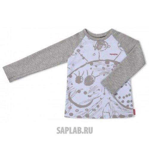 Купить TOYOTA TMDR14G128 Детский свитшот Toyota Kids Sweatshirt, Grey, артикул TMDR14G128