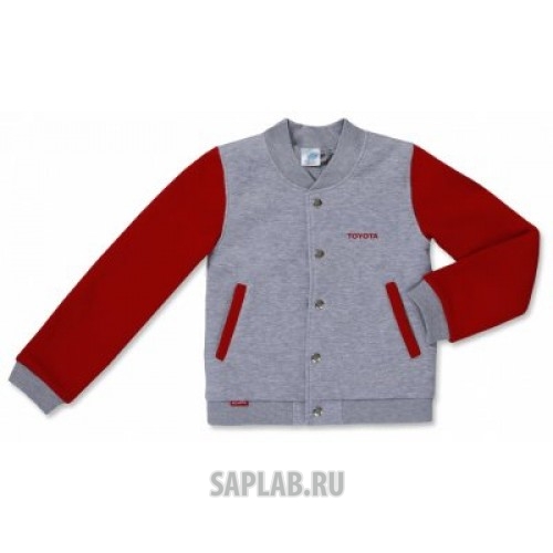Купить TOYOTA TMDR22B128 Детская куртка-бомбер Toyota Boys Bomber, Grey - Red, артикул TMDR22B128
