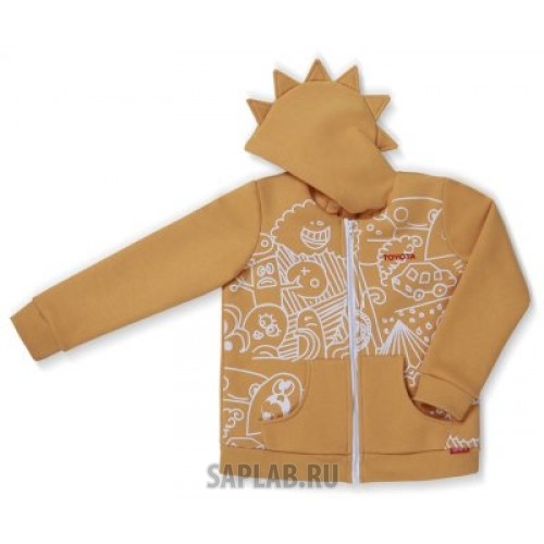 Купить TOYOTA TMDR4B0104 Детский желтый комплект: штаны и толстовка Toyota, артикул TMDR4B0104