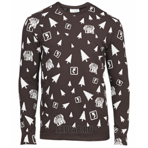 Купить TOYOTA TMLCL3M03M00 Мужская футболка с длинным рукавом Toyota Men's Longsleeve, Brown, артикул TMLCL3M03M00