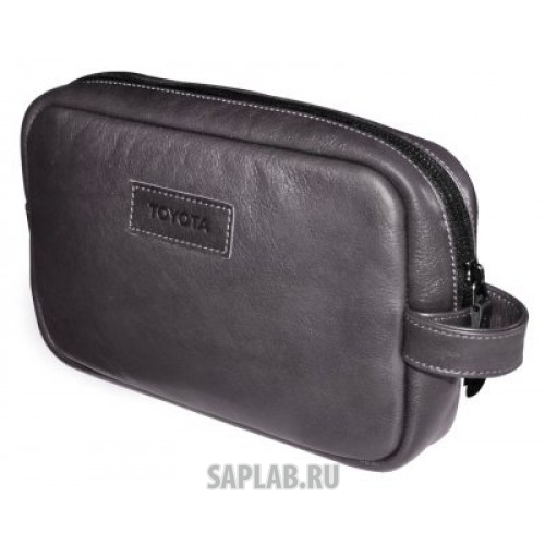 Купить TOYOTA TMSUV01CAS Кожаный несессер Toyota Leather Traveling Bag, Weekend, Grey, артикул TMSUV01CAS