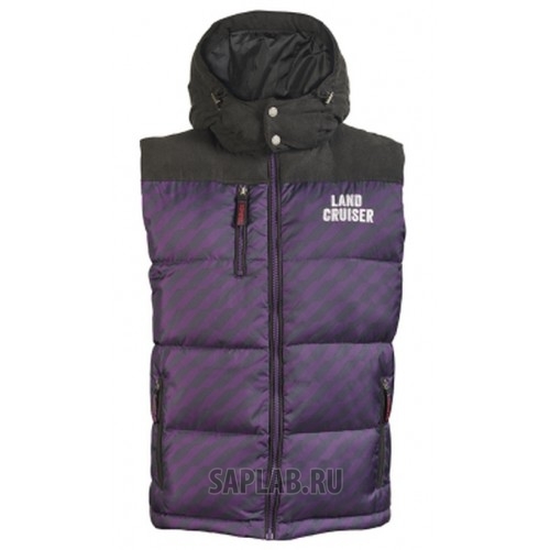 Купить TOYOTA TMSUV3M02M00 Мужской жилет Toyota Land Cruiser Men's Vest, Weekend, Black/Purple, артикул TMSUV3M02M00