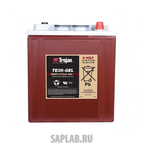 Купить TROJAN TE35GEL Аккумулятор TROJAN TE35-GEL 6V 210A (244х190х276)