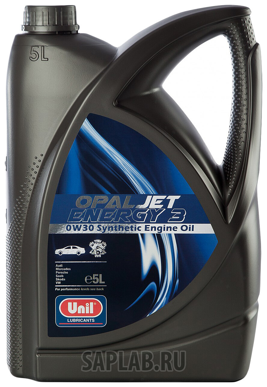 Купить UNIL 9168 Моторное масло Unil Opaljet Energy 3 0W-30 5л