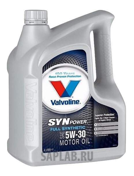 Купить VALVOLINE 872378 Моторное масло Valvoline Synpower Full Synthetic SAE 5W-30 4л