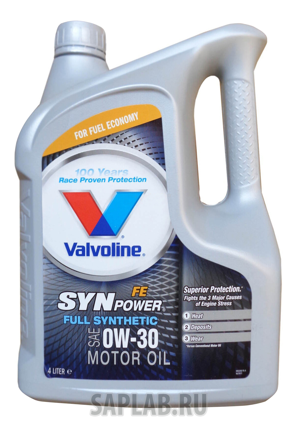 Купить VALVOLINE 872564 Моторное масло Valvoline Synpower FE SAE 0W-30 4л