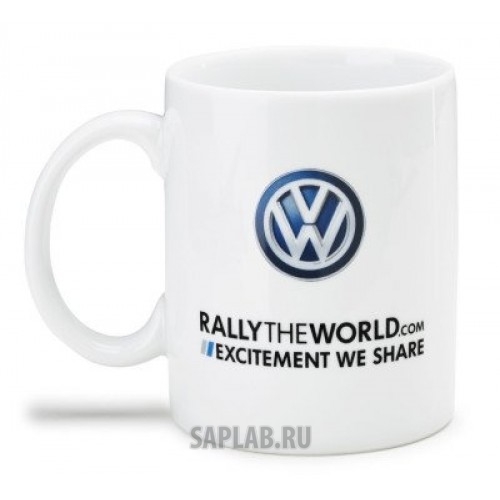 Купить Volkswagen 000069601AQ084 Фарфоровая кружка Volkswagen Motorsport Cup, White, артикул 000069601AQ084