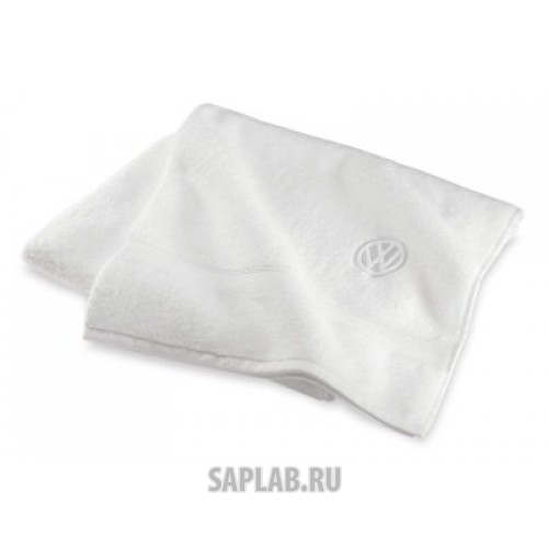 Купить Volkswagen 000084501B084 Банное полотенце Volkswagen Logo Towel White, артикул 000084501B084