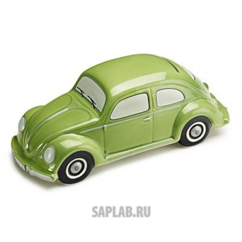 Купить Volkswagen 111087709 Копилка для мелочи в форме Volkswagen Beetle Moneybox, Green
