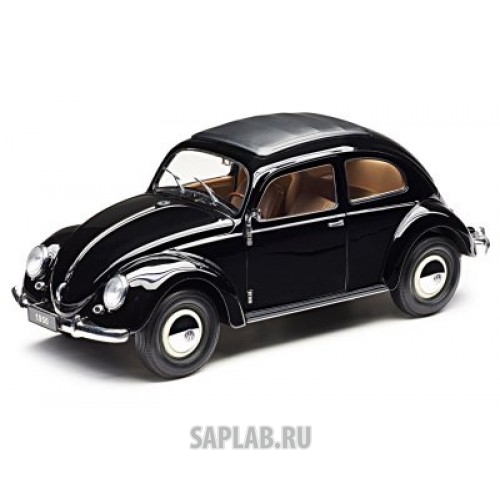 Купить Volkswagen 111099302041 Модель автомобиля Volkswagen Beetle 1950, Scale 1:18, Black, артикул 111099302041