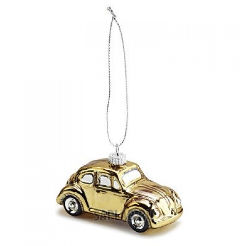 Купить Volkswagen 16D087790A Елочная игрушка Volkswagen Decoration Christmas Gold Beetle, артикул 16D087790A