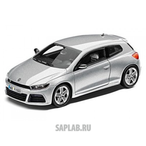 Купить Volkswagen 1K8099300CA7W Модель автомобиля Volkswagen Scirocco R, Scale 1:43, Reflex Silver Metallic