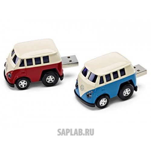 Купить Volkswagen 211087620A645 Флешка Volkswagen T1 Bulli USB-stick, Red, артикул 211087620A645