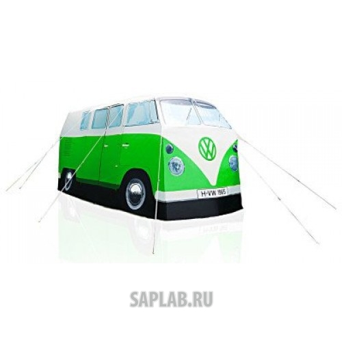 Купить Volkswagen 231069616 Туристическая палатка Volkswagen стилизованная под автомобиль T1 Bulli, Green