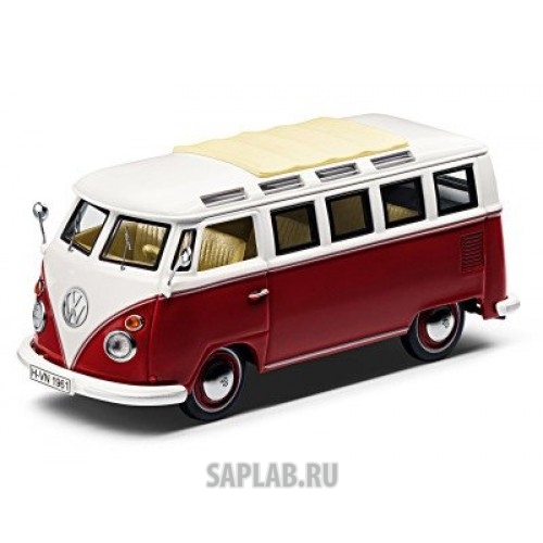 Купить Volkswagen 231099300EY3D Модель автомобиля Volkswagen T1 Samba Van, Scale 1:43, Red/Cream, артикул 231099300EY3D