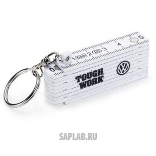 Купить Volkswagen 2K0087013B Брелок-складная линейка Volkswagen Tough Work Key Chain, артикул 2K0087013B
