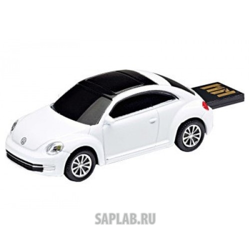 Купить Volkswagen 5C0087620B9A Флешка Volkswagen Beetle USB Flash drive 4Gb, White Candy, артикул 5C0087620B9A