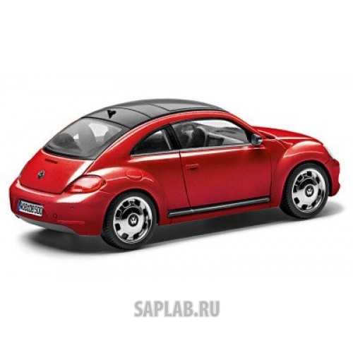 Купить Volkswagen 5C1099300Y3D Модель автомобиля Volkswagen Beetle, Tornado Red, Scale 1:43
