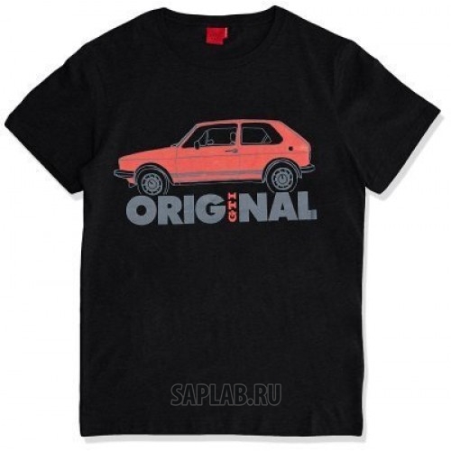 Купить Volkswagen 5GB084200A041 Мужская футболка Volkswagen Original GTI T-Shirt, Mens, Black