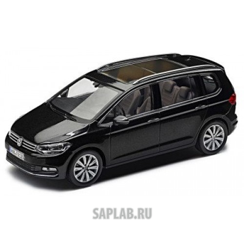 Купить Volkswagen 5TB099300C9X Модель автомобиля Volkswagen Touran, 1:43, Deep Black Perleffect, артикул 5TB099300C9X